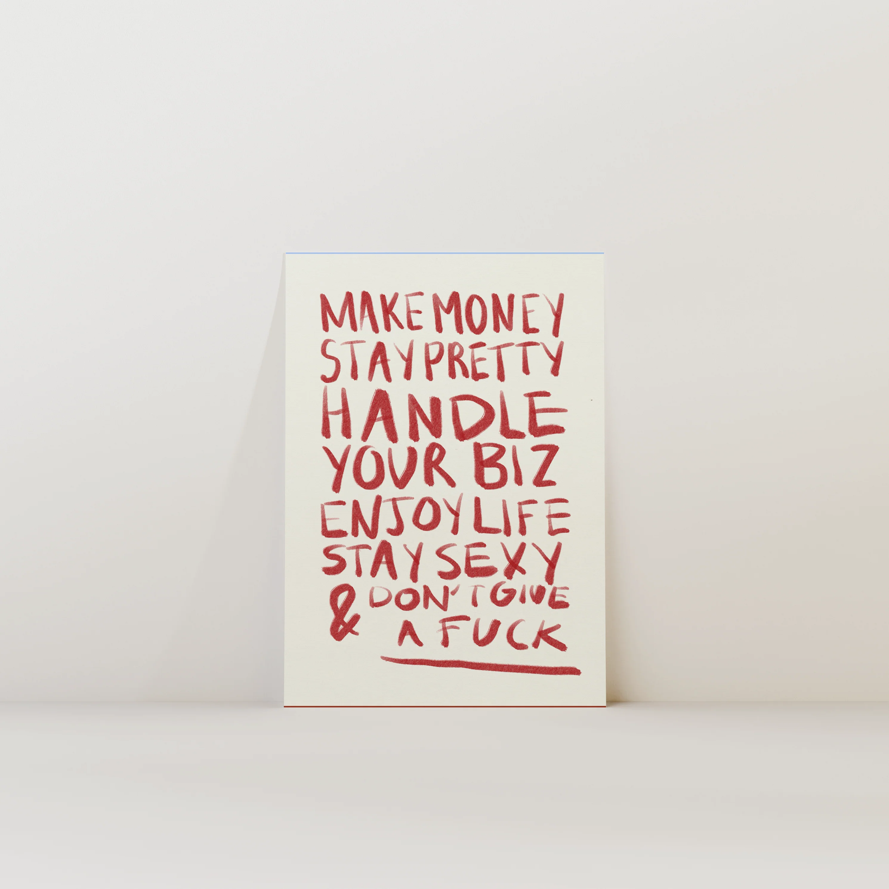 JUST IN CASE YOU FORGET (MANTRAS)